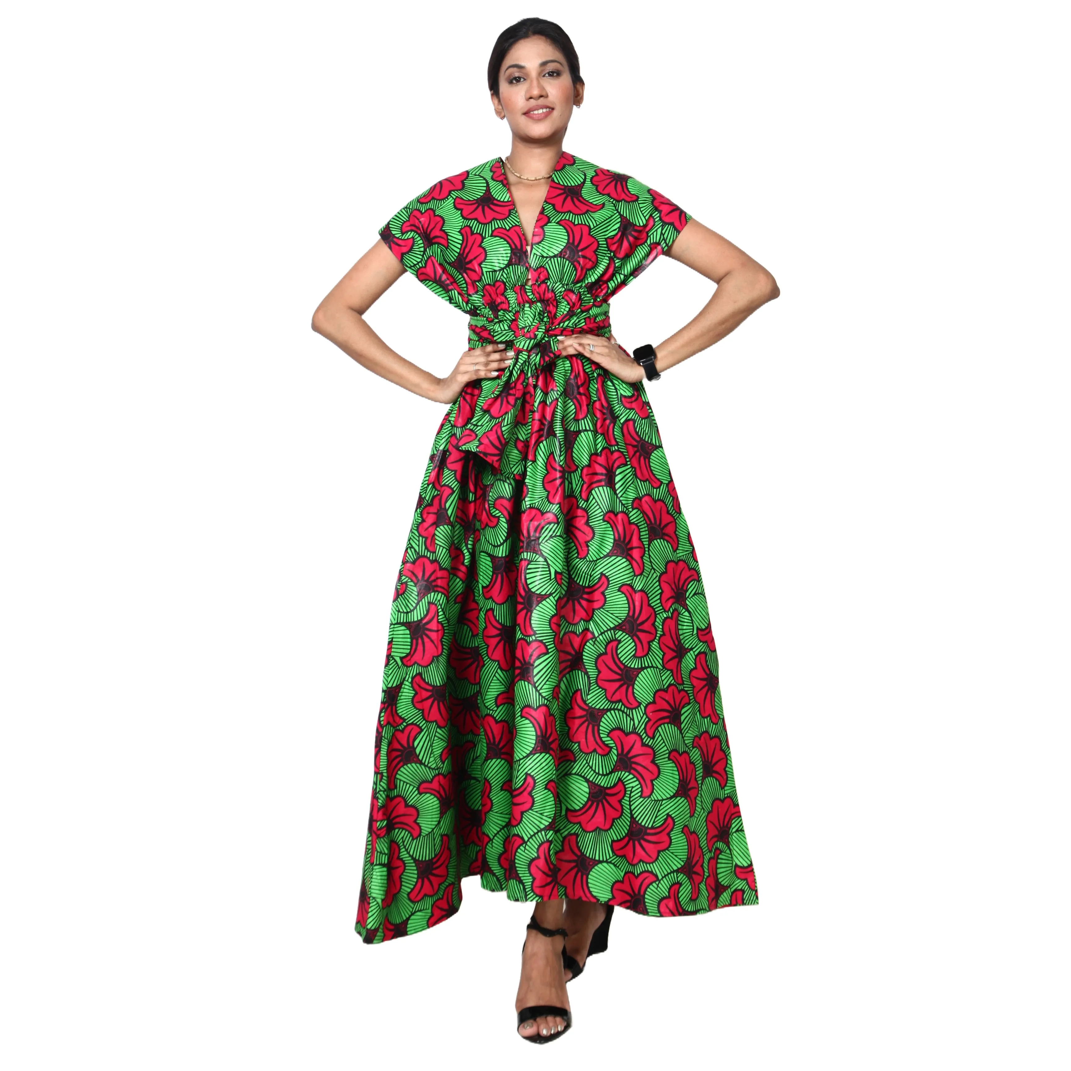 Women's Multi Way Style Maxi Dress -- FI-68L