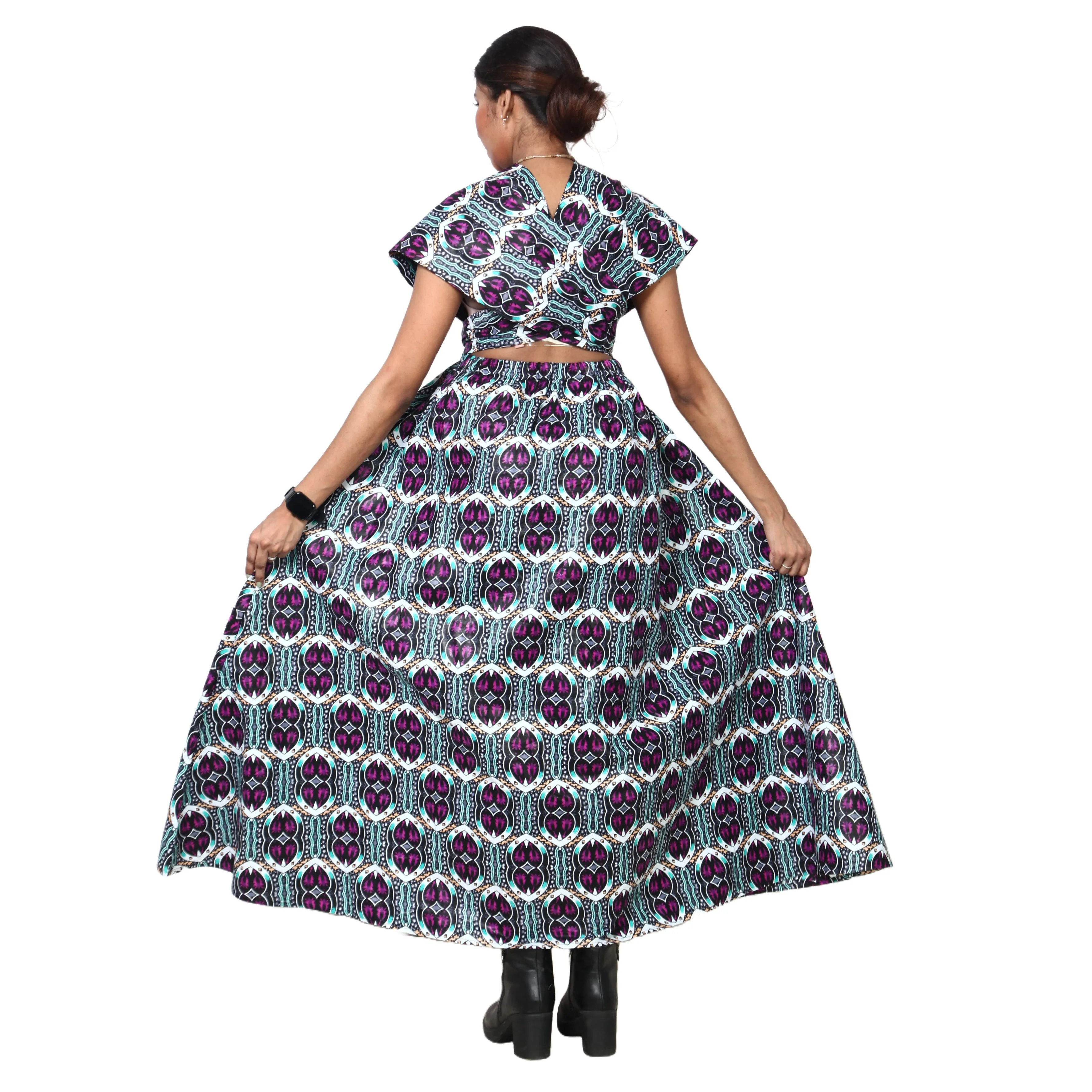 Women's Multi Way Style Maxi Dress -- FI-68L