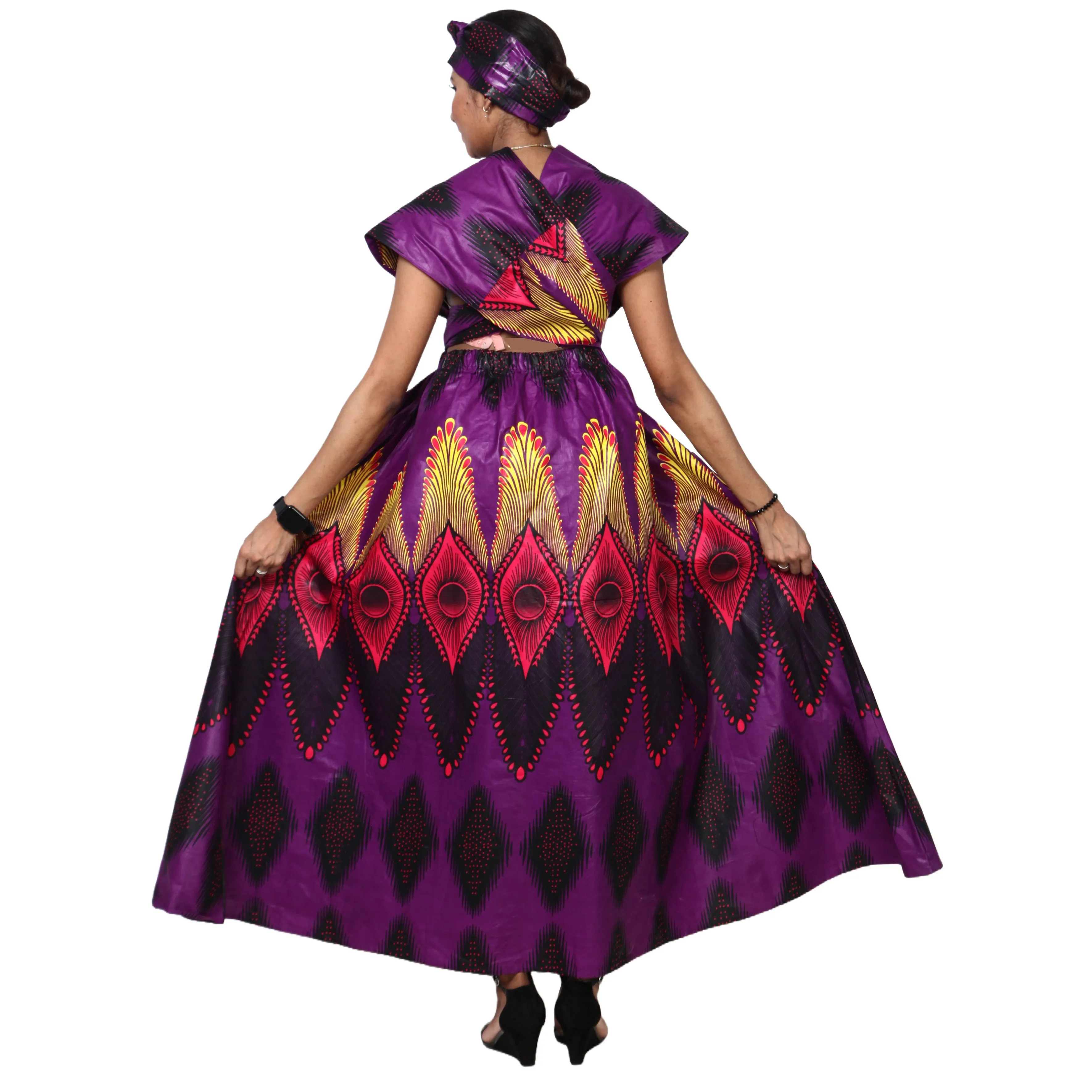 Women's Multi Way Style Maxi Dress -- FI-68L