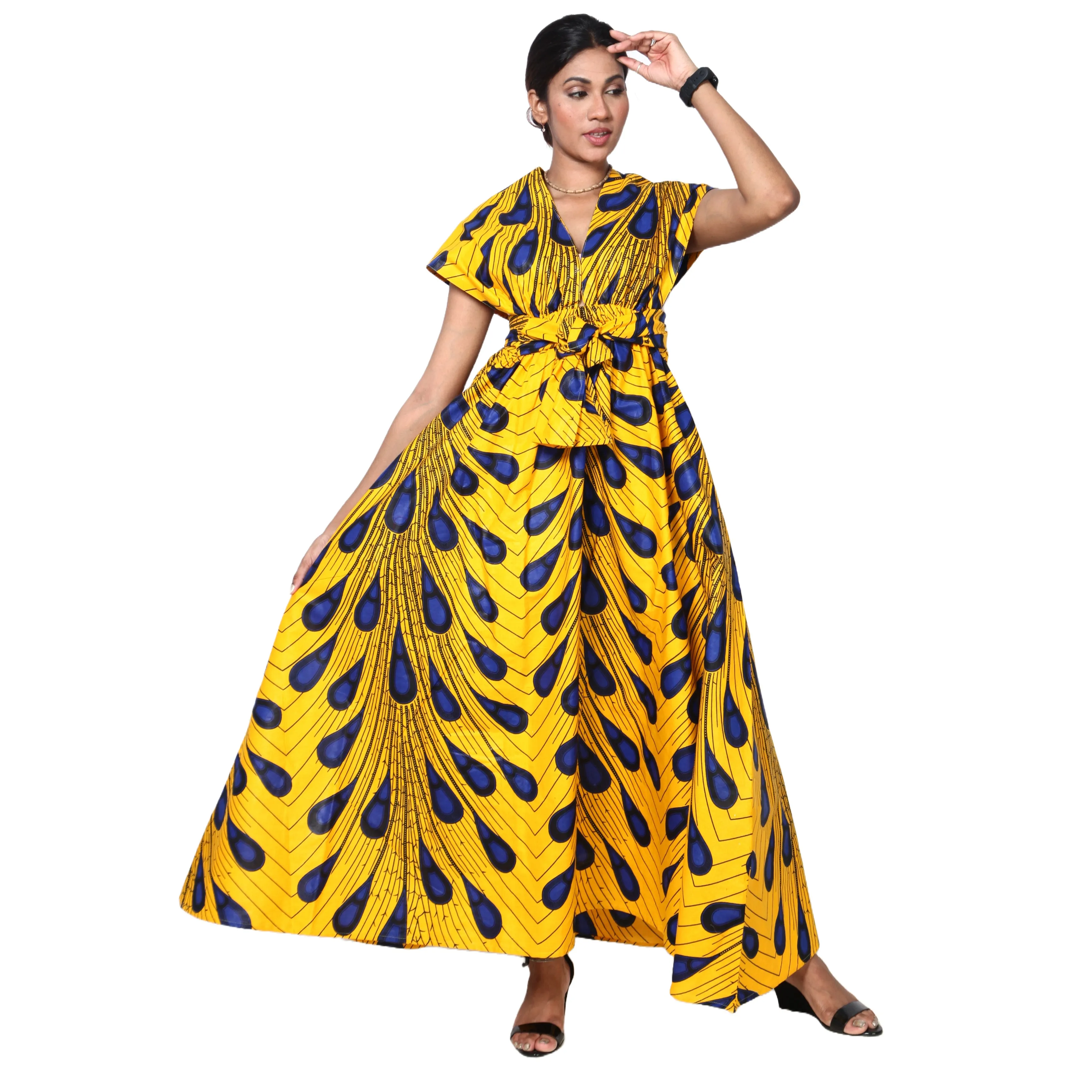 Women's Multi Way Style Maxi Dress -- FI-68L