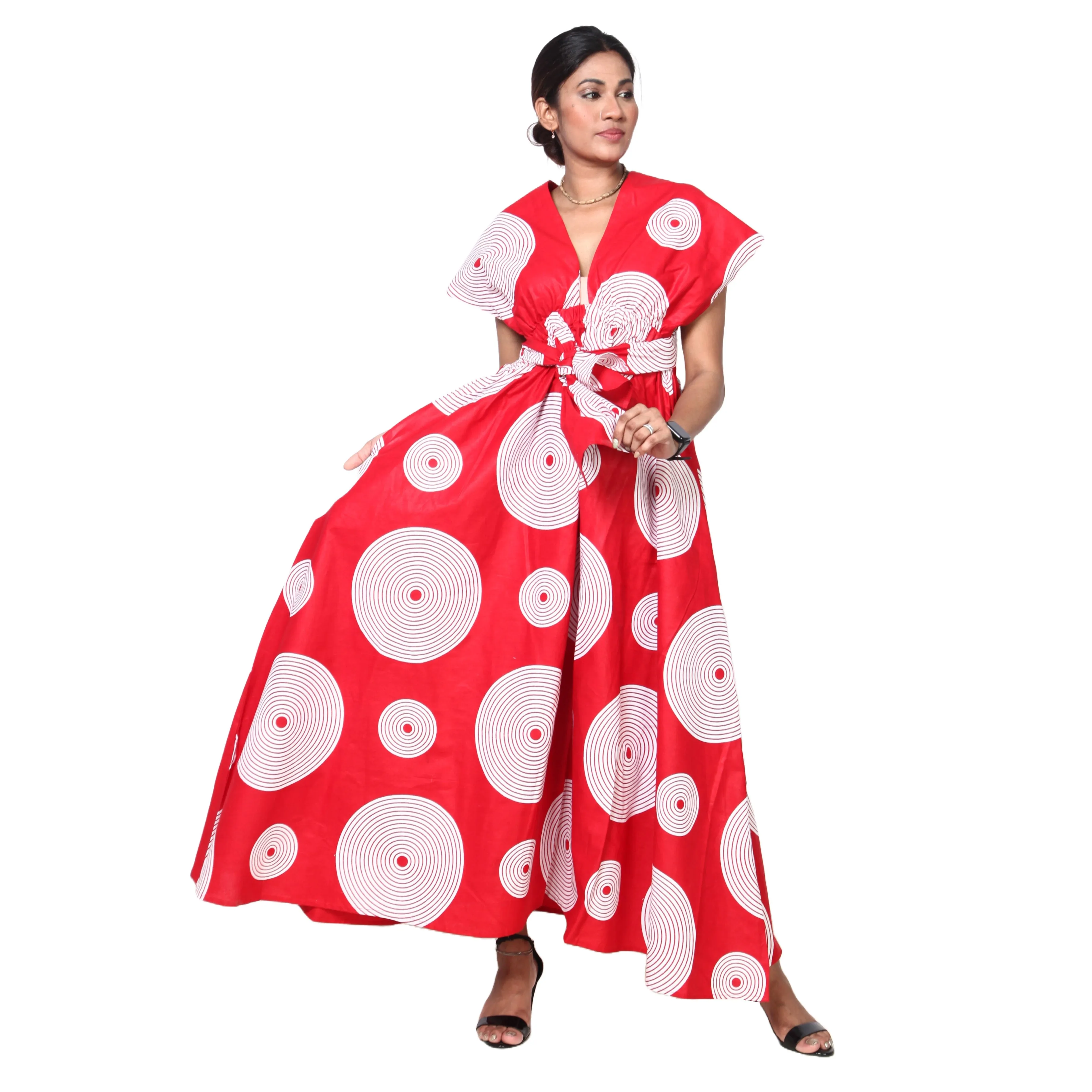 Women's Multi Way Style Maxi Dress -- FI-68L