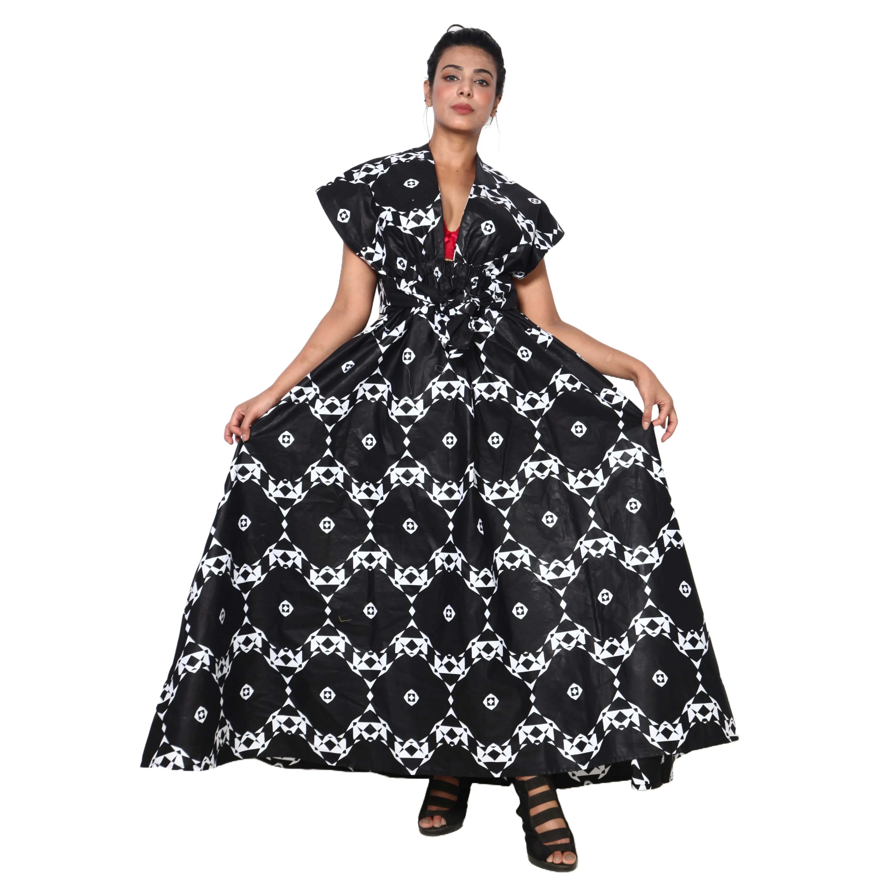 Women's Multi Way Style Maxi Dress -- FI-68L