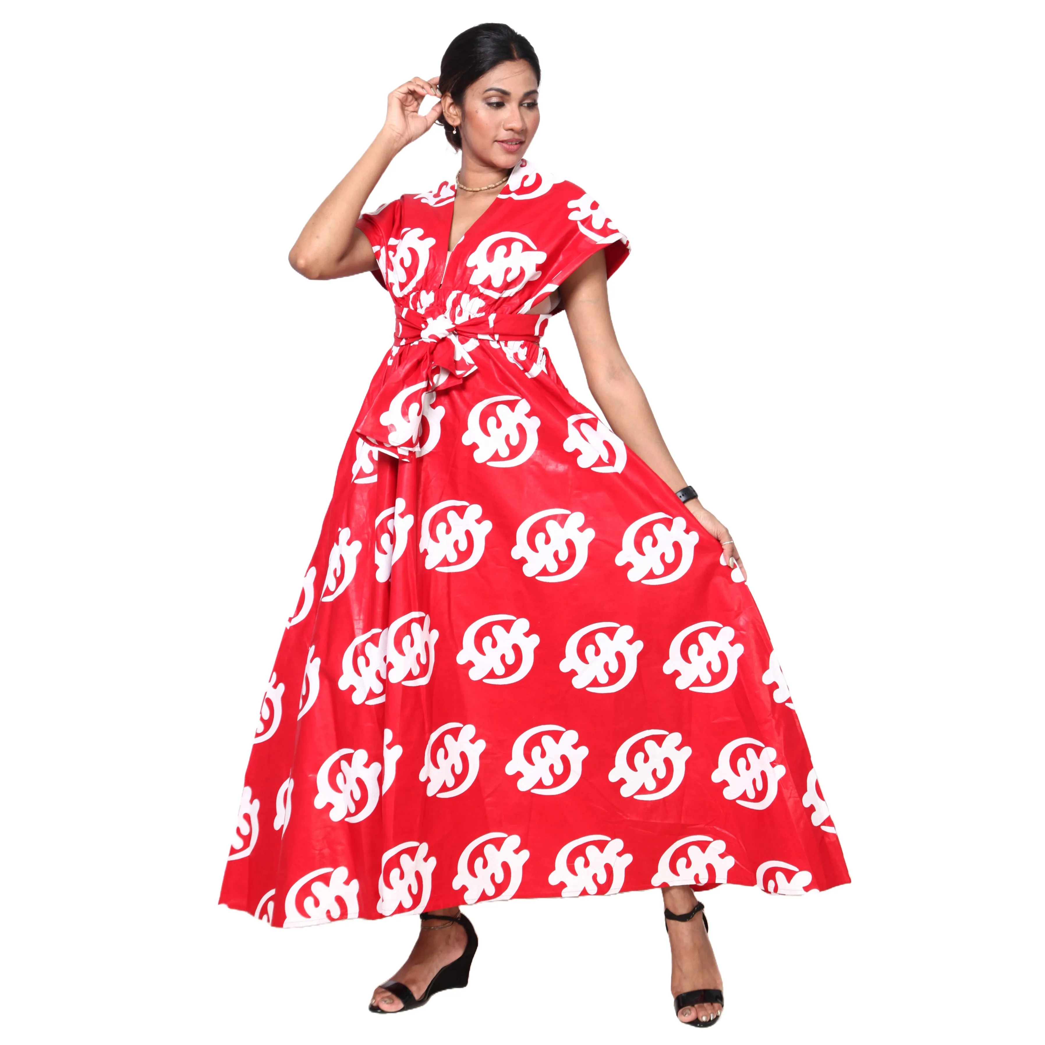 Women's Multi Way Style Maxi Dress -- FI-68L