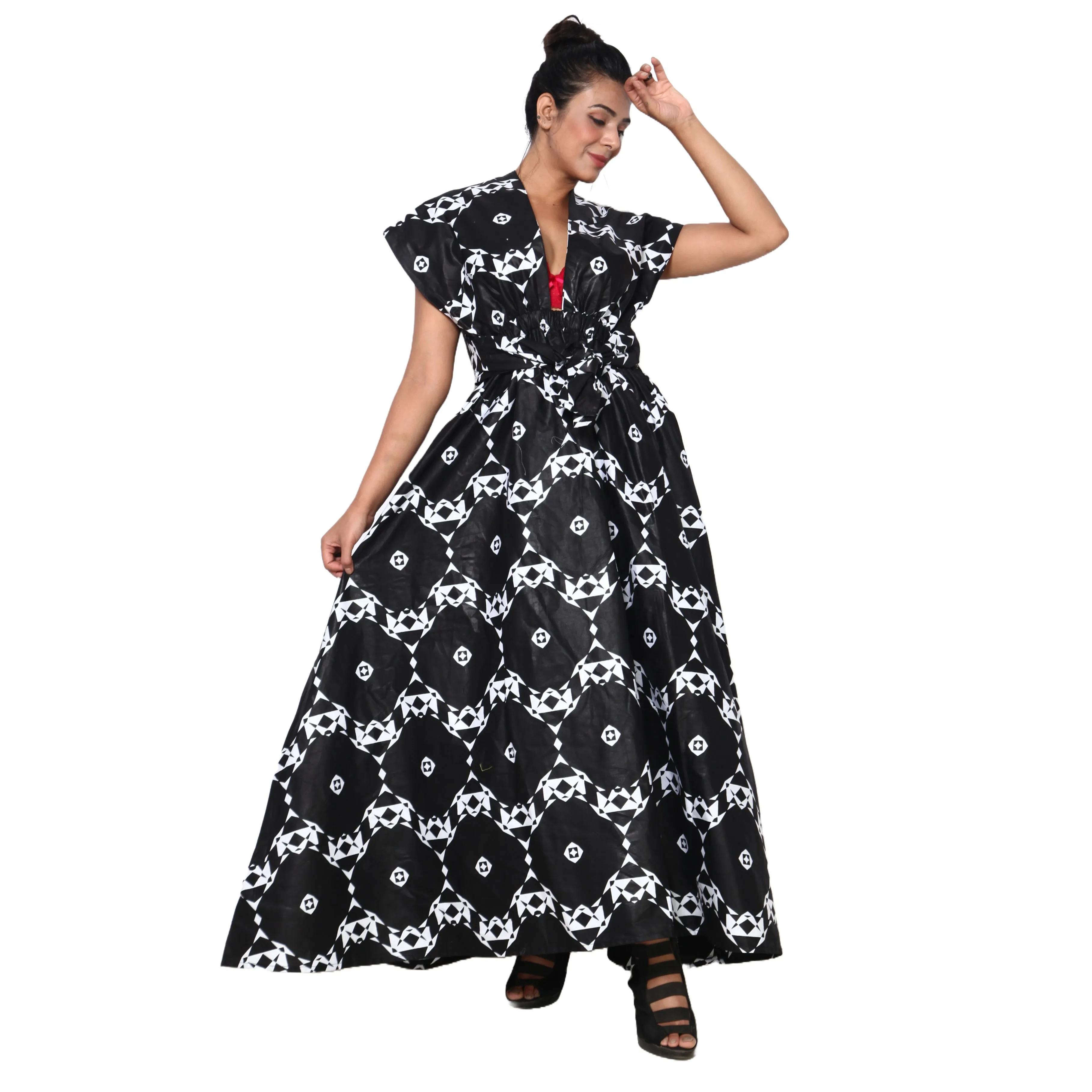 Women's Multi Way Style Maxi Dress -- FI-68L
