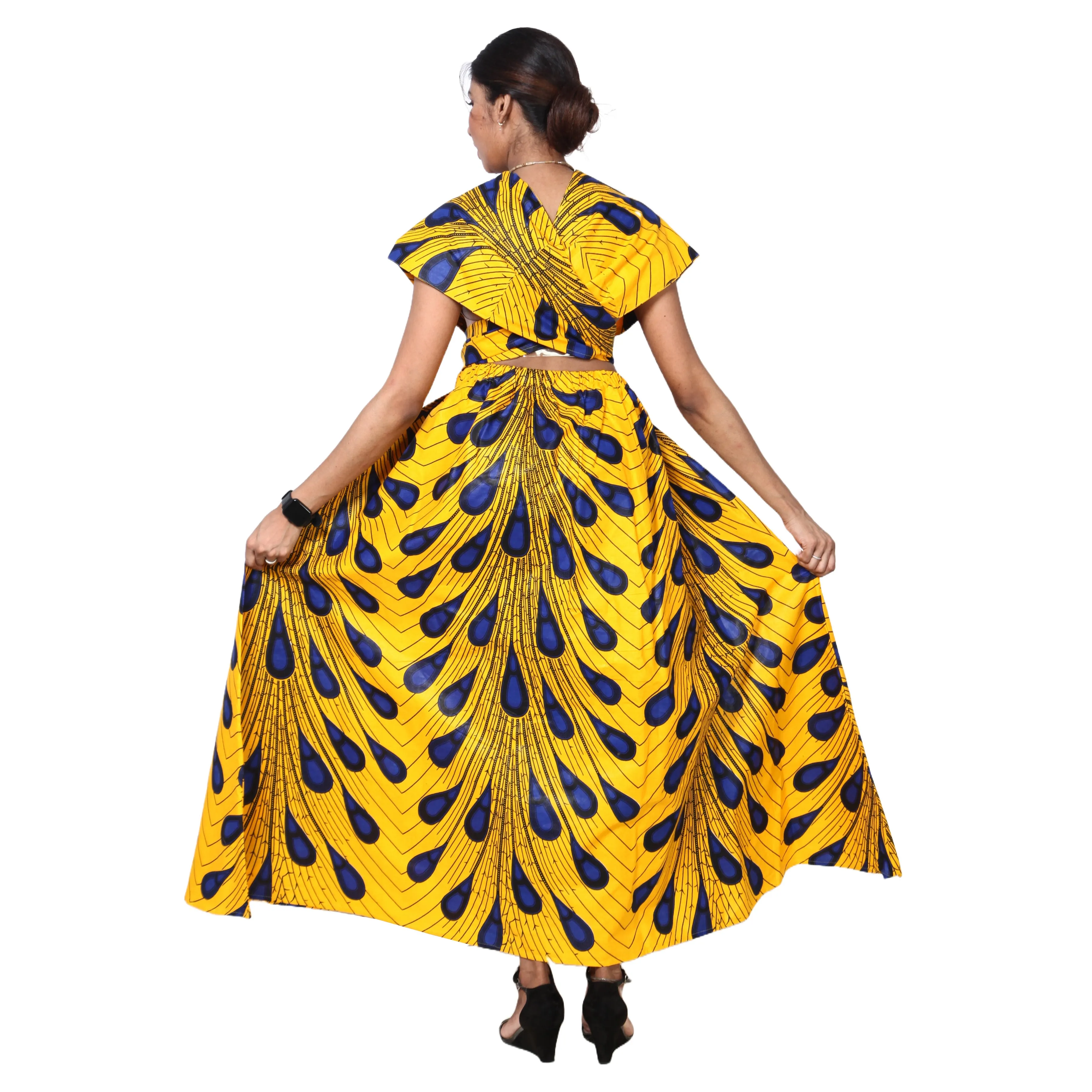 Women's Multi Way Style Maxi Dress -- FI-68L