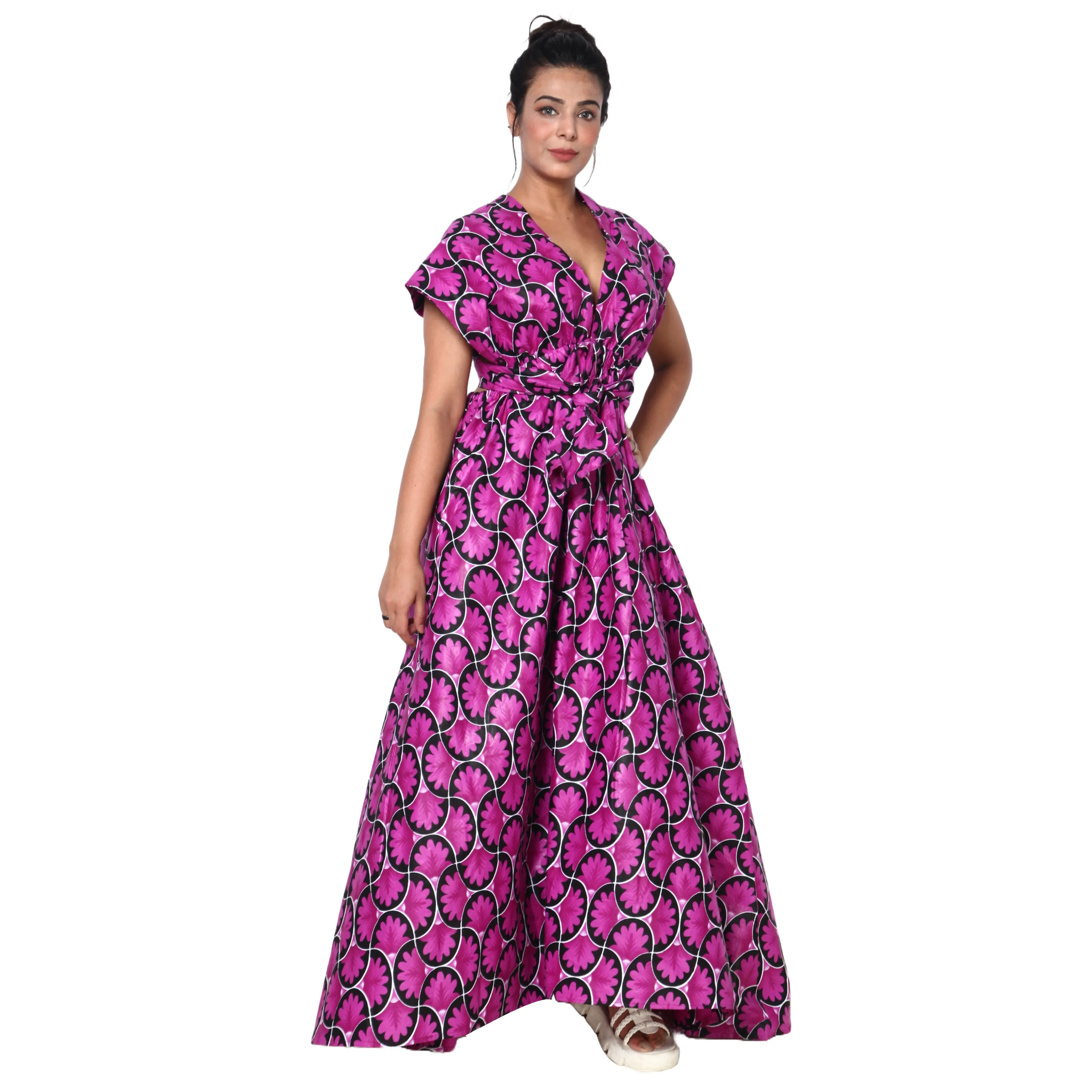 Women's Multi Way Style Maxi Dress -- FI-68L