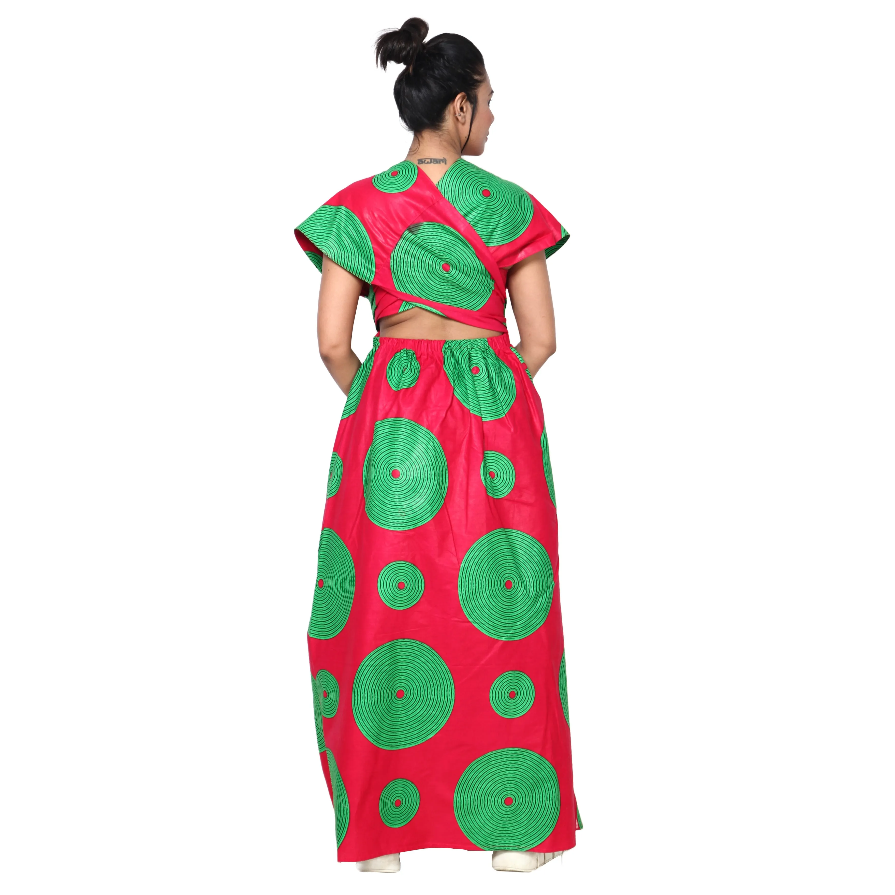 Women's Multi Way Style Maxi Dress -- FI-68L