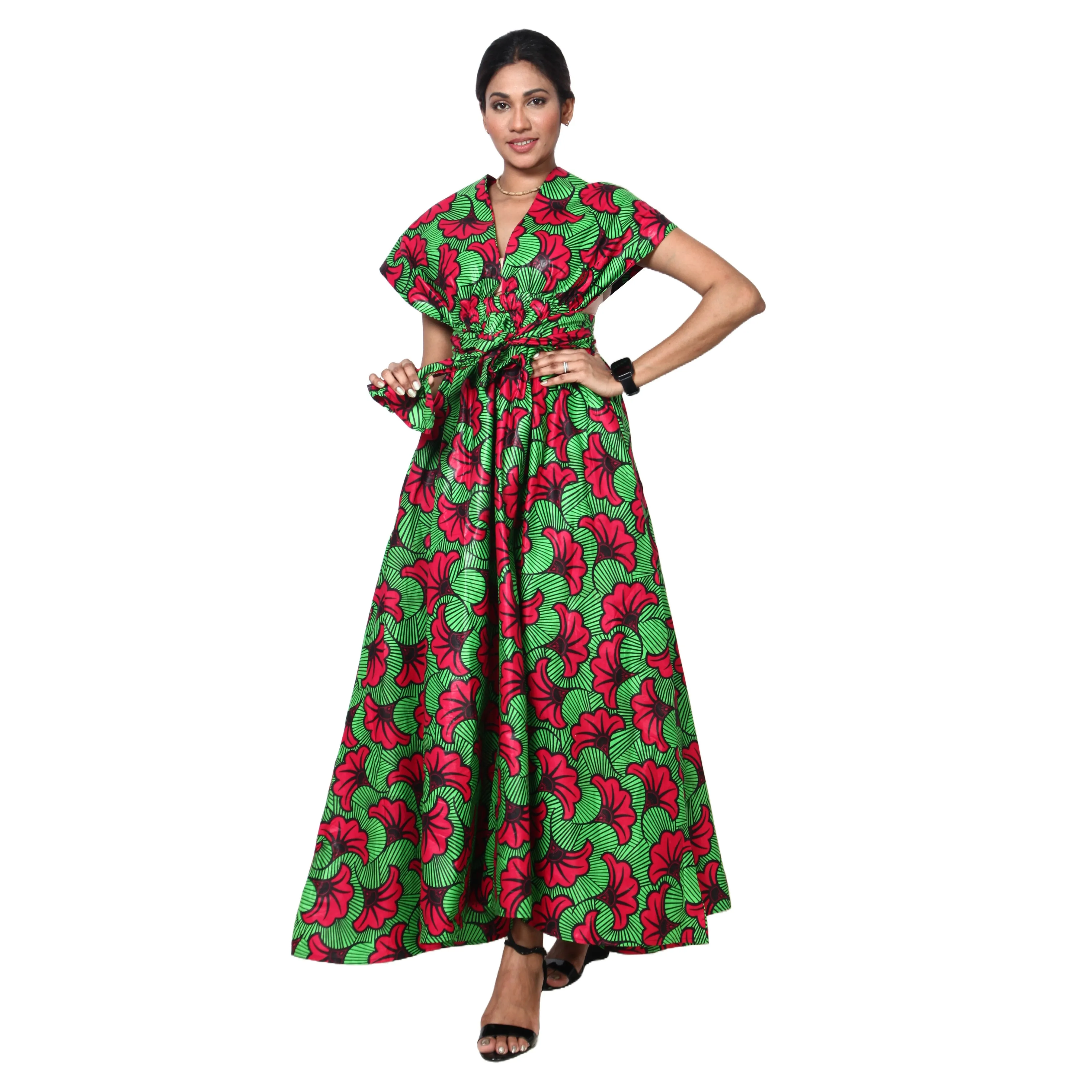 Women's Multi Way Style Maxi Dress -- FI-68L