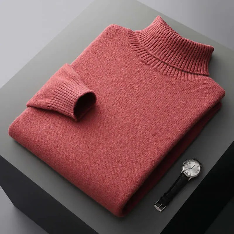 Women's Ribbed Turtleneck Jumper