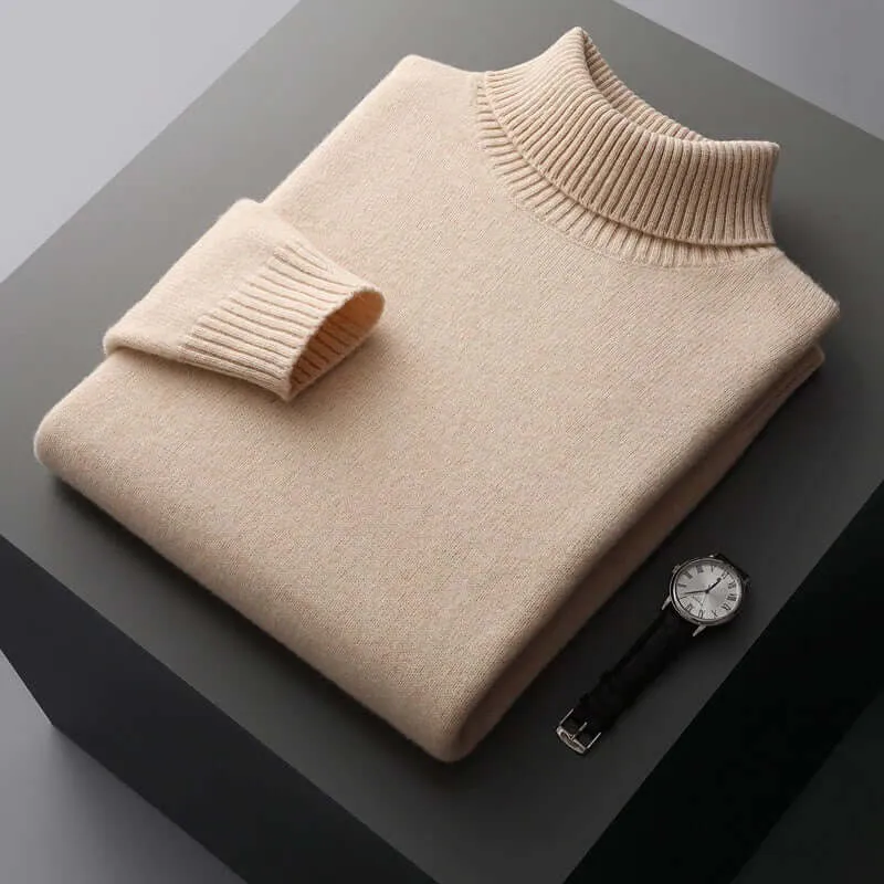 Women's Ribbed Turtleneck Jumper