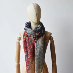 Woollen Scarf | Floral Multi | A207