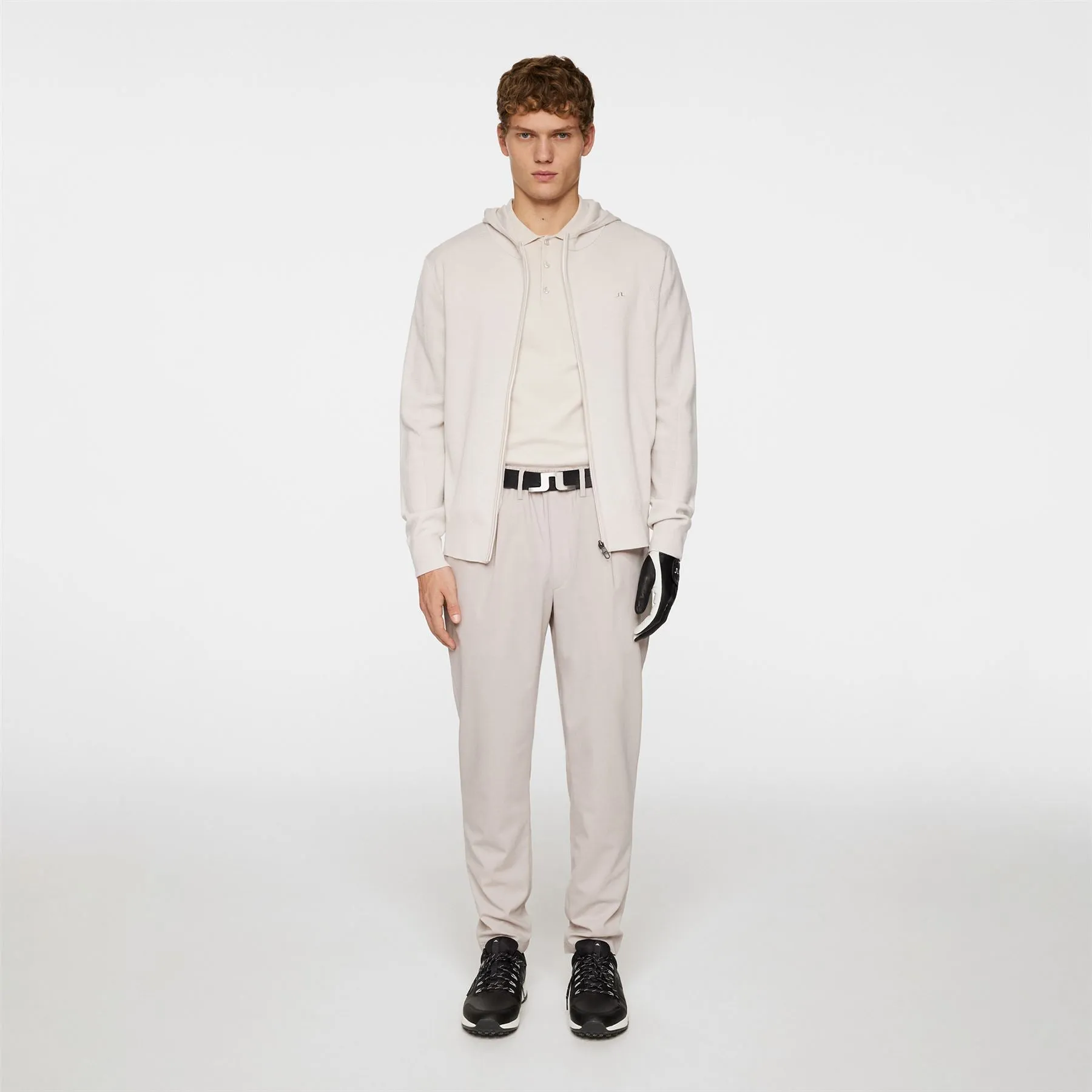 x Glenmuir Cameron Full Zip Hoodie Moonbeam - PS25